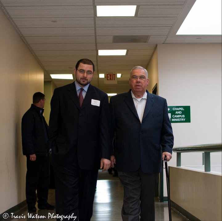 Myself and the Mayor